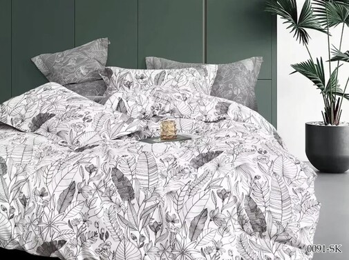 КПБ 1,5сп сатин в коробке (нав 50*70) Satin de Luxe SK Клео <0091-SK>