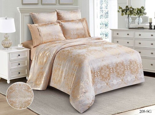 КПБ  сатин-жаккард Satin Jacquard SG Клео <SG-208>