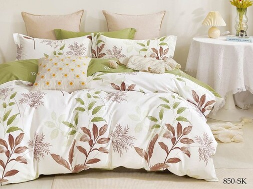 КПБ  сатин в коробке (нав 50*70) Satin de Luxe SK Клео <850-SK>