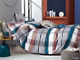 КПБ евро сатин в коробке Satin de Luxe SK Клео <713-SK>